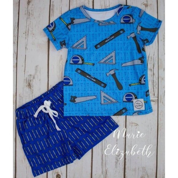 Construction Tools 2 Piece Set 10/12 Fun & Comfortable Kids Set - Picture 1 of 1